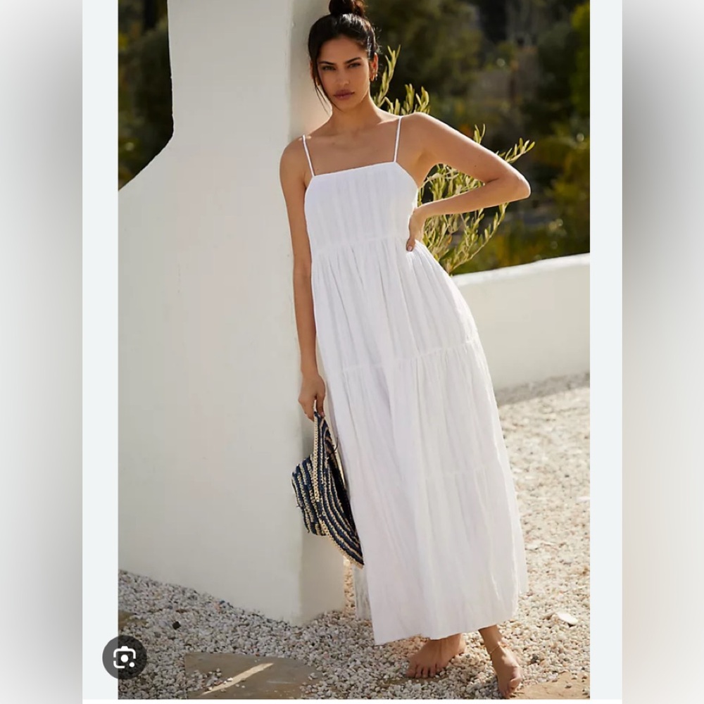 Anthropologie seafolly cotton summer dress Sz L